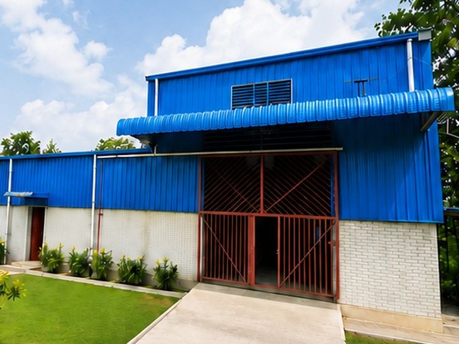 Global Fintech's fabrication house building in Gazipur